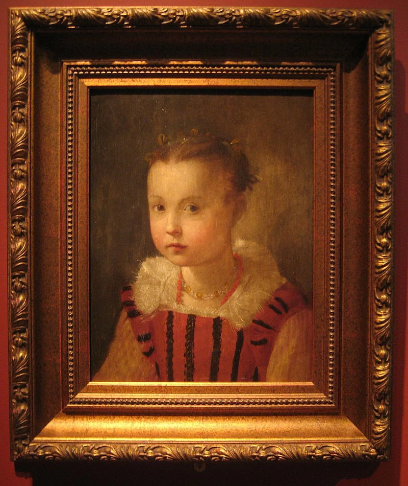 Ritratto di ragazza - Kursk gallery, Barocci Federico